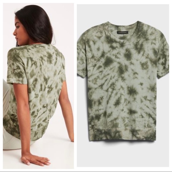 Banana Republic Tie Dye Sweater Tee - Picture 3 of 9